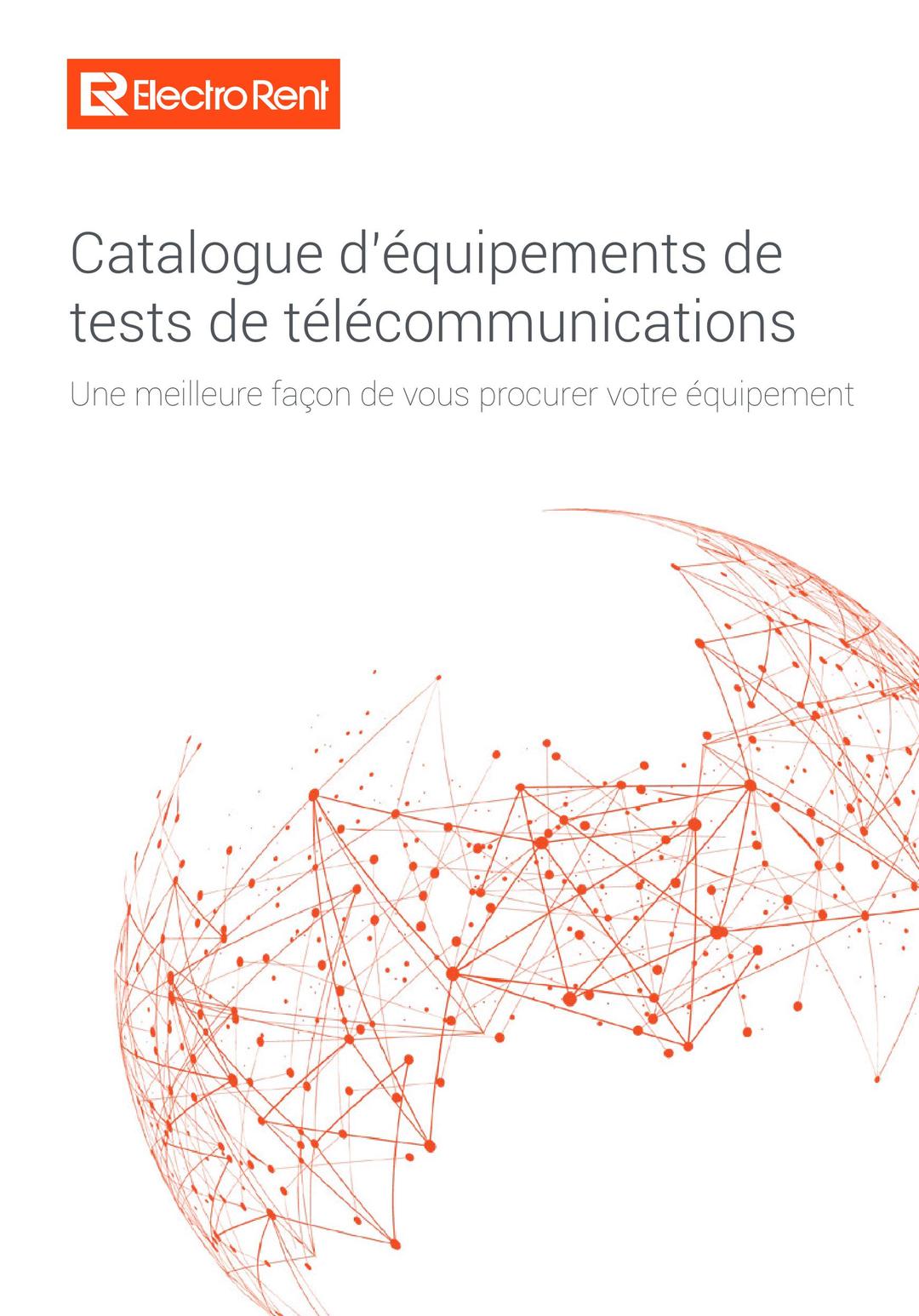 Catalogue d’équipements de tests de télécommunications, image