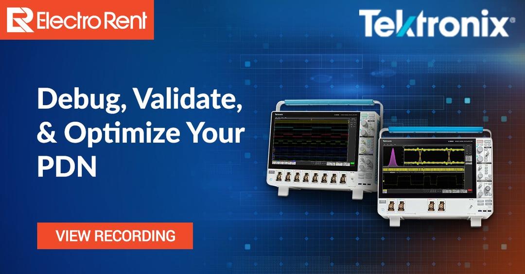 PDN Measurements Webinar with Tektronix