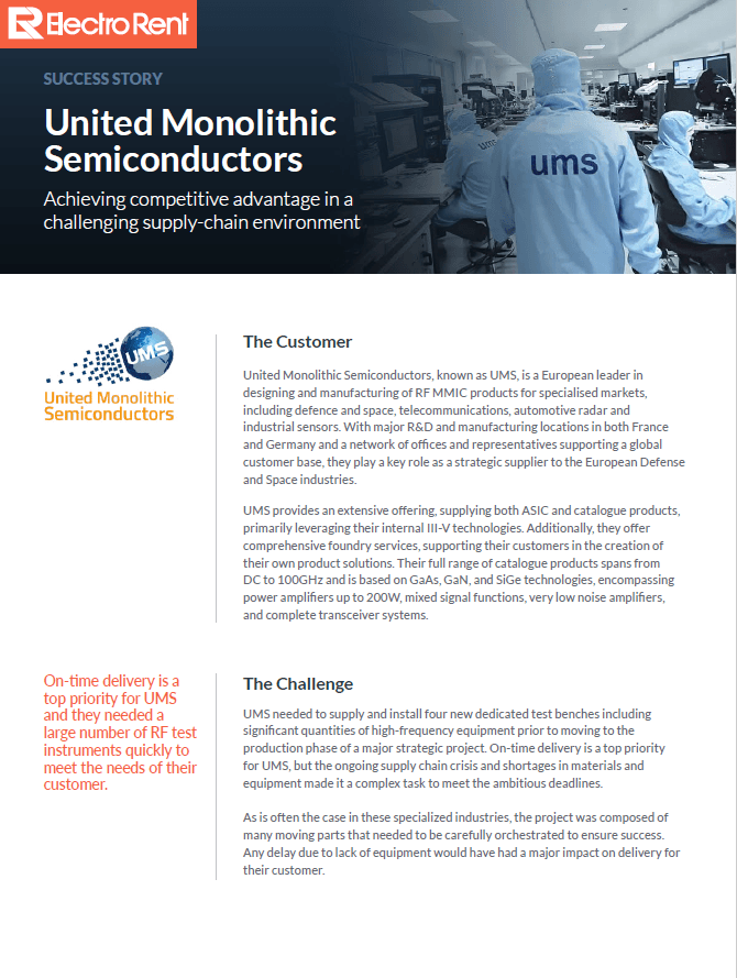 United Monolithic Semiconductors Case Study, image