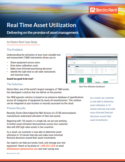Real Time Asset Utilization, image