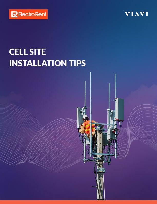 Cell Site Support Installation Tips by Viavi, bild