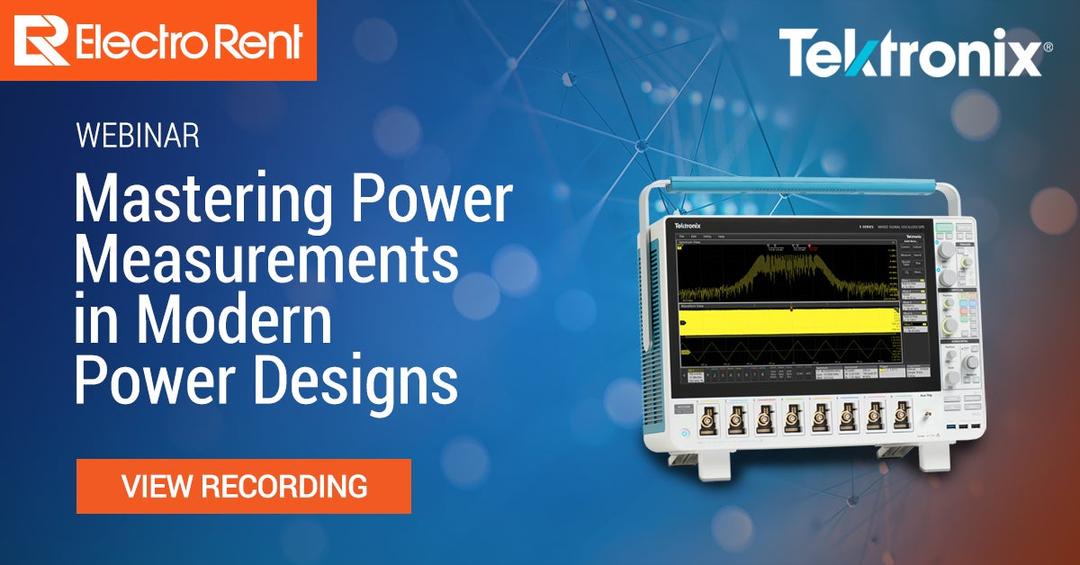 Mastering Power Measurements in Modern Power Designs with Tektronix