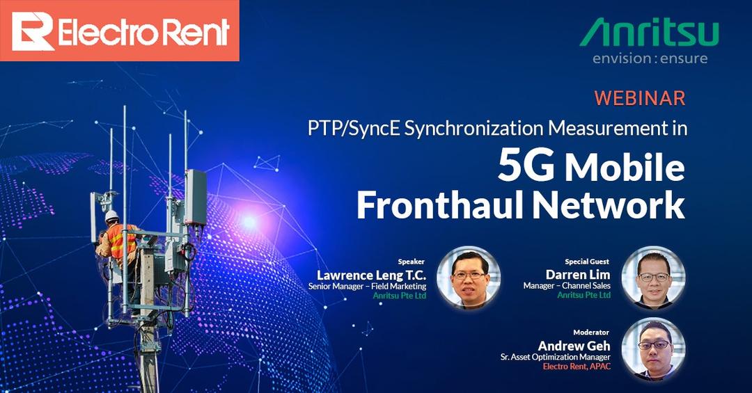 PTP/SyncE Synchronization Measurement in 5G Mobile Fronthaul (MFH) Network