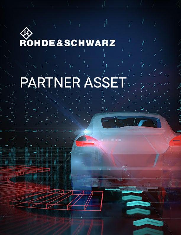 R&S: Test & Measurement Solutions
for Automotive Brochure, image